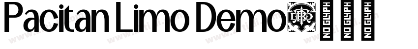 Pacitan Limo Demo字体转换